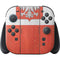 Poland Flag Distressed Nintendo Switch 2 (2025) Joy-Con Controller Skin